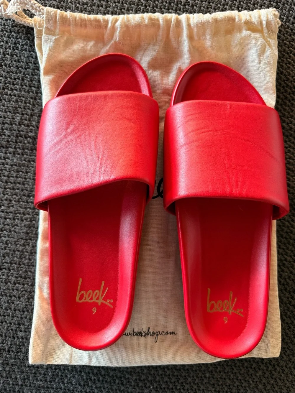 beek pelican leather platform sandal - Picture 1 of 4